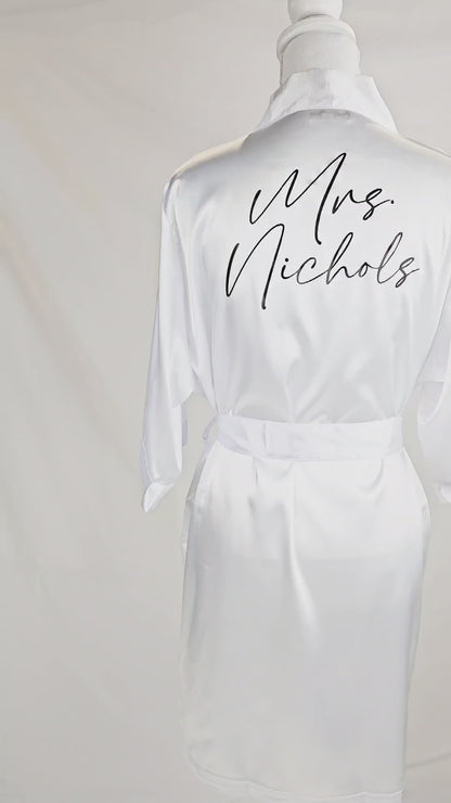 Bridal Templates - Custom Mrs. Lovette Robe