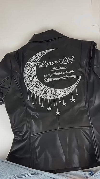 Until The Stars Fall Leather Jacket