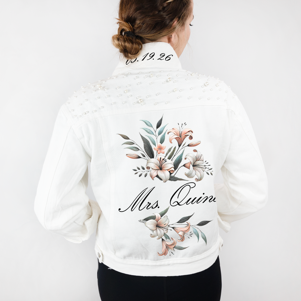 Custom Mrs Denim Jacket
