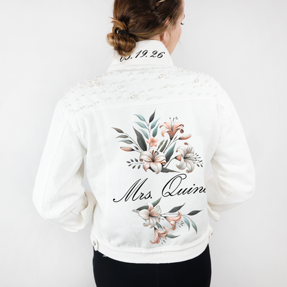 Custom Mrs Denim Jacket