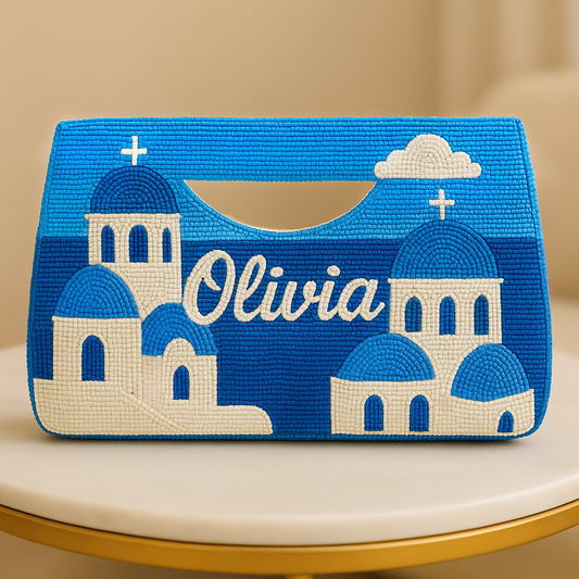 Santorini Beaded Handbag