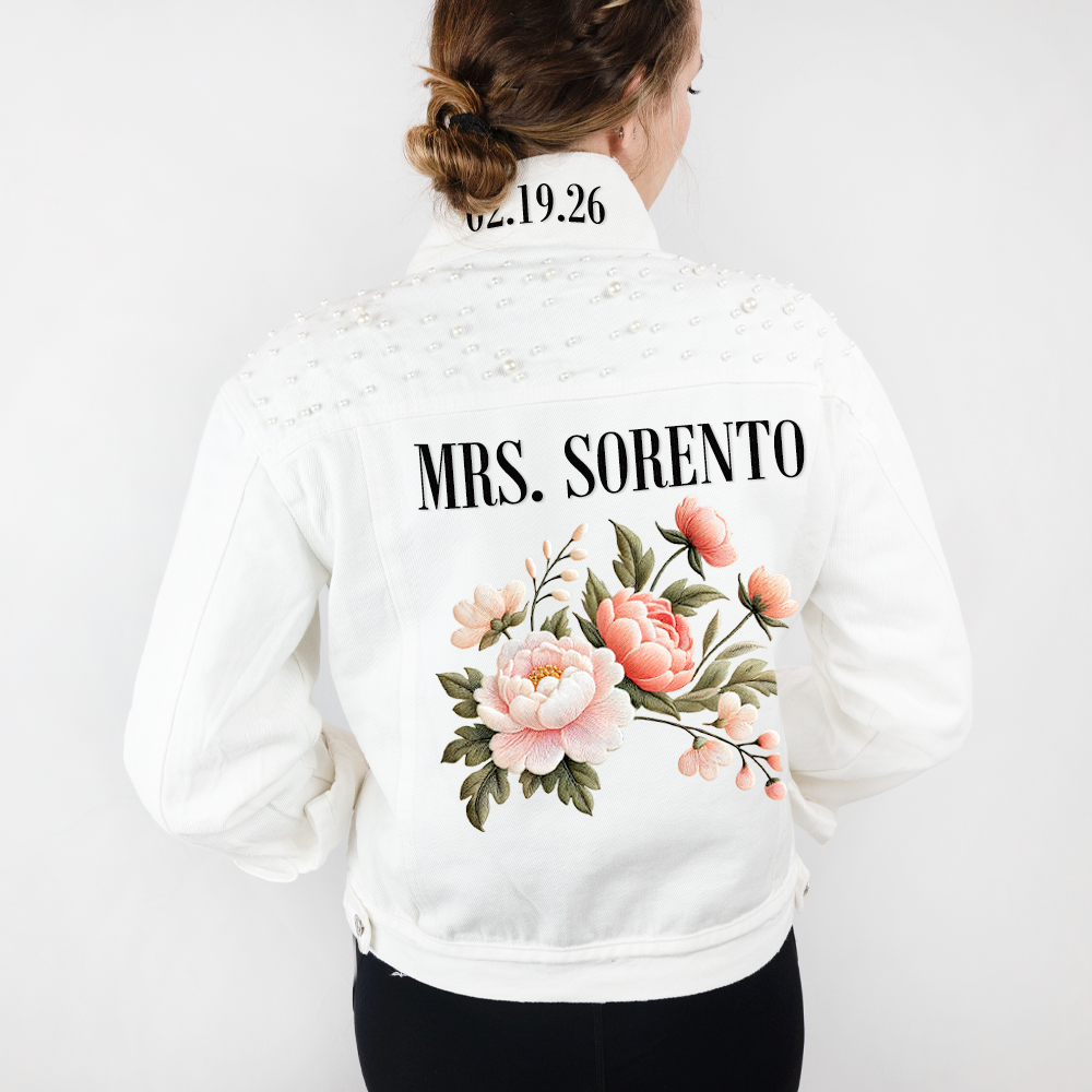 Floral Bridal Jacket