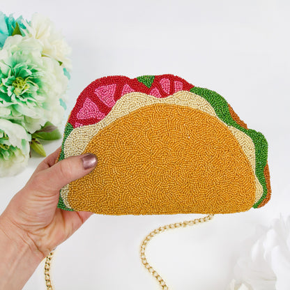 Taco Clutch Bag