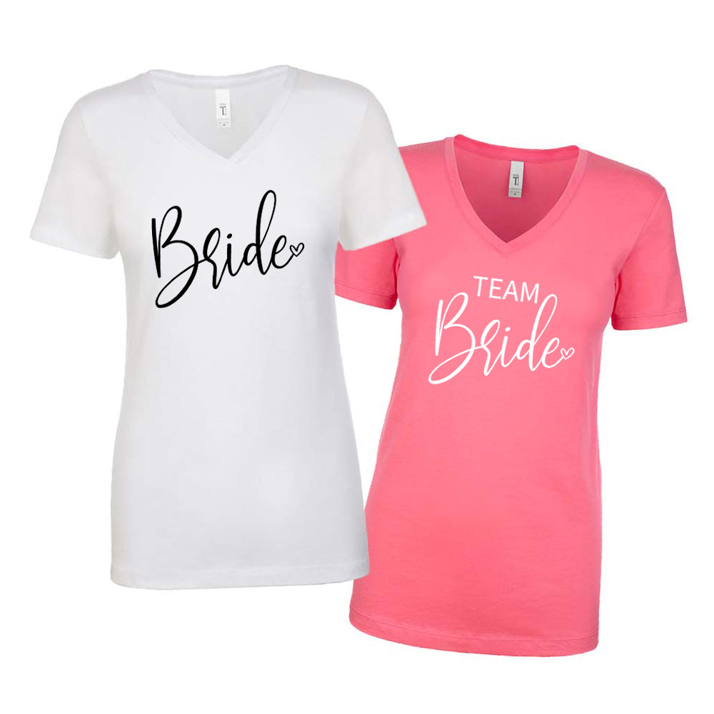 Elegant Bride, Team Bride Tees