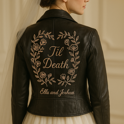 Romantic Floral Wedding Jacket
