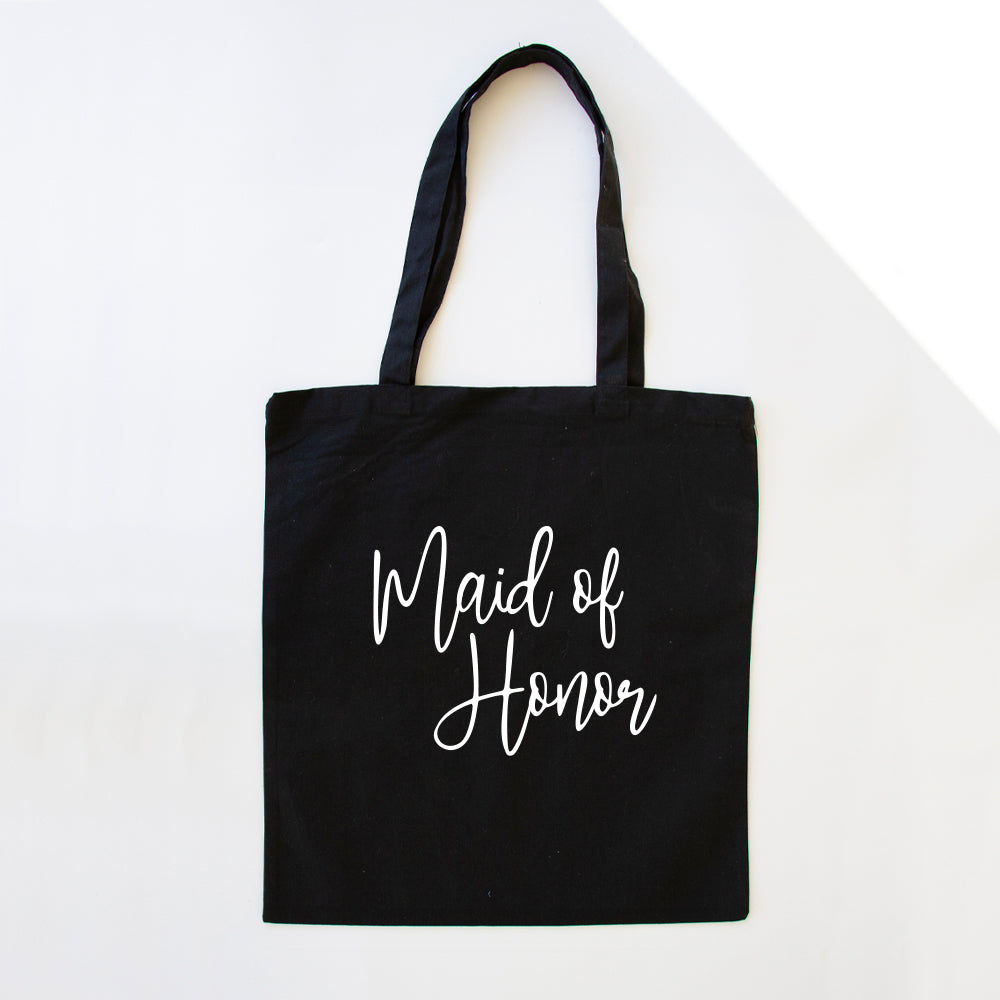 Maid of Honor Cursive - Tote Bag