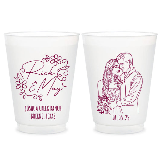 Custom Plastic Cups (PK 428)