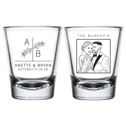 Custom Shot Glasses for Wedding (KT 316)