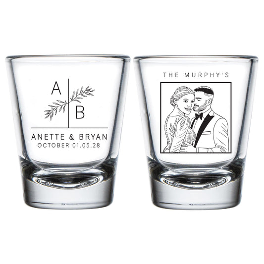 Custom Shot Glasses for Wedding (KT 316)