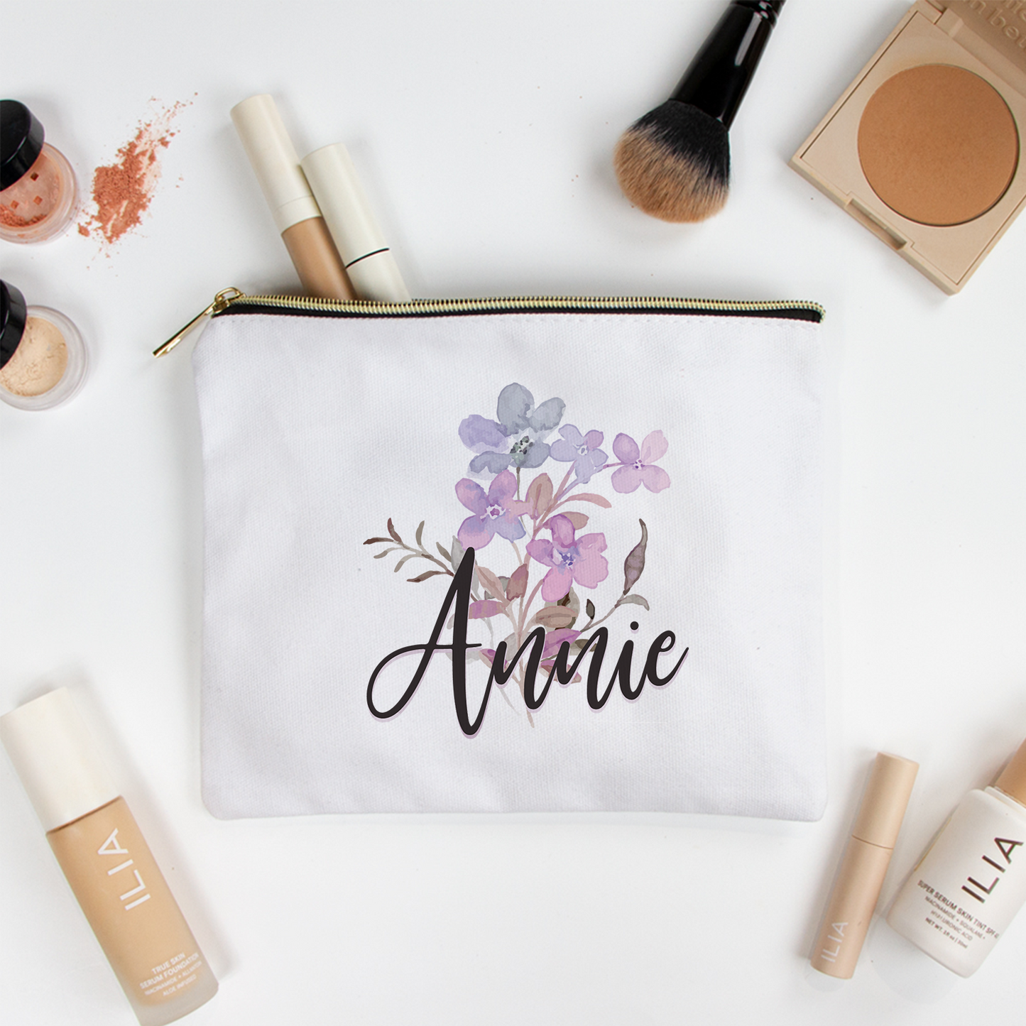 Bridesmaid Gift Makeup Bag