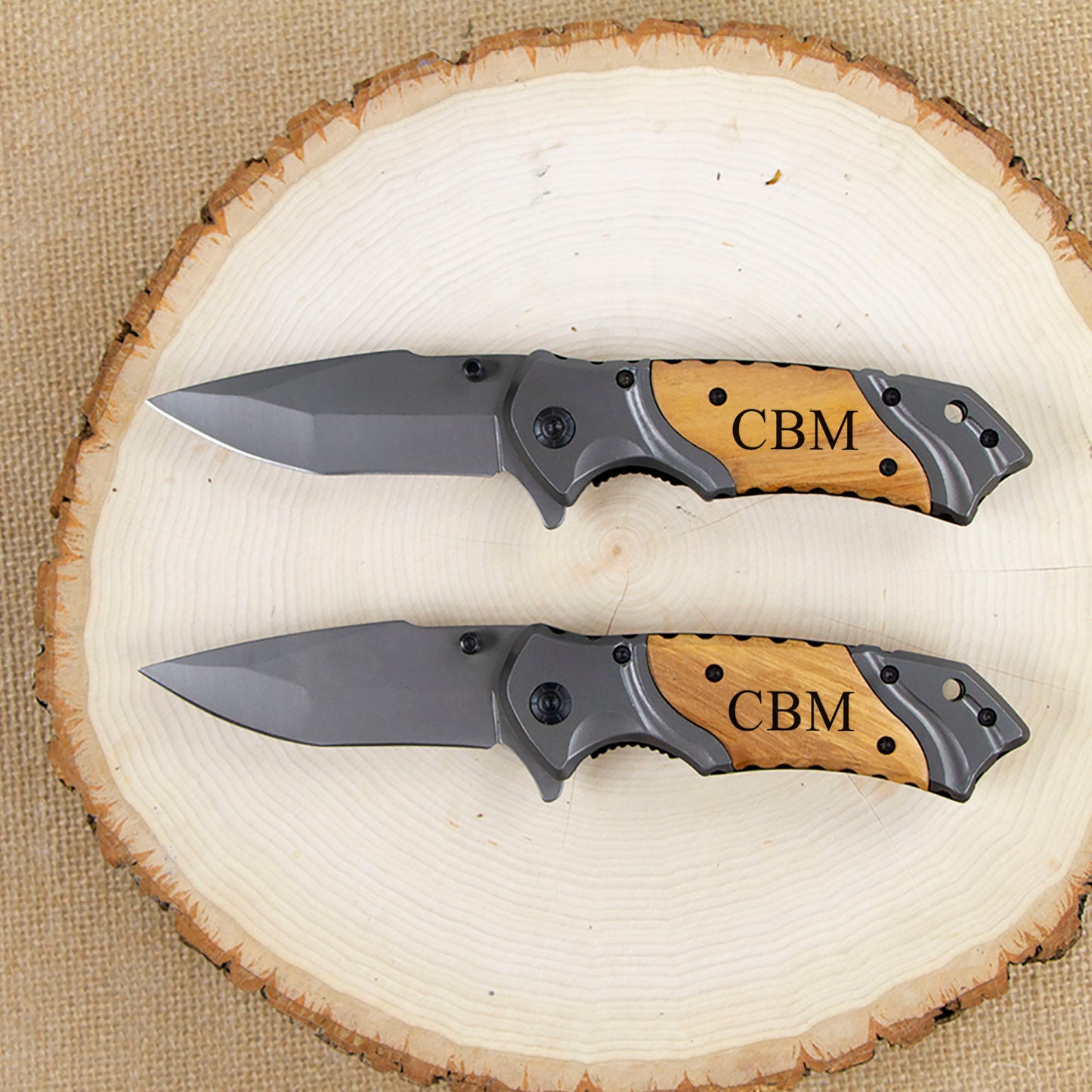 Engraved Handle Handmade Knife for Men