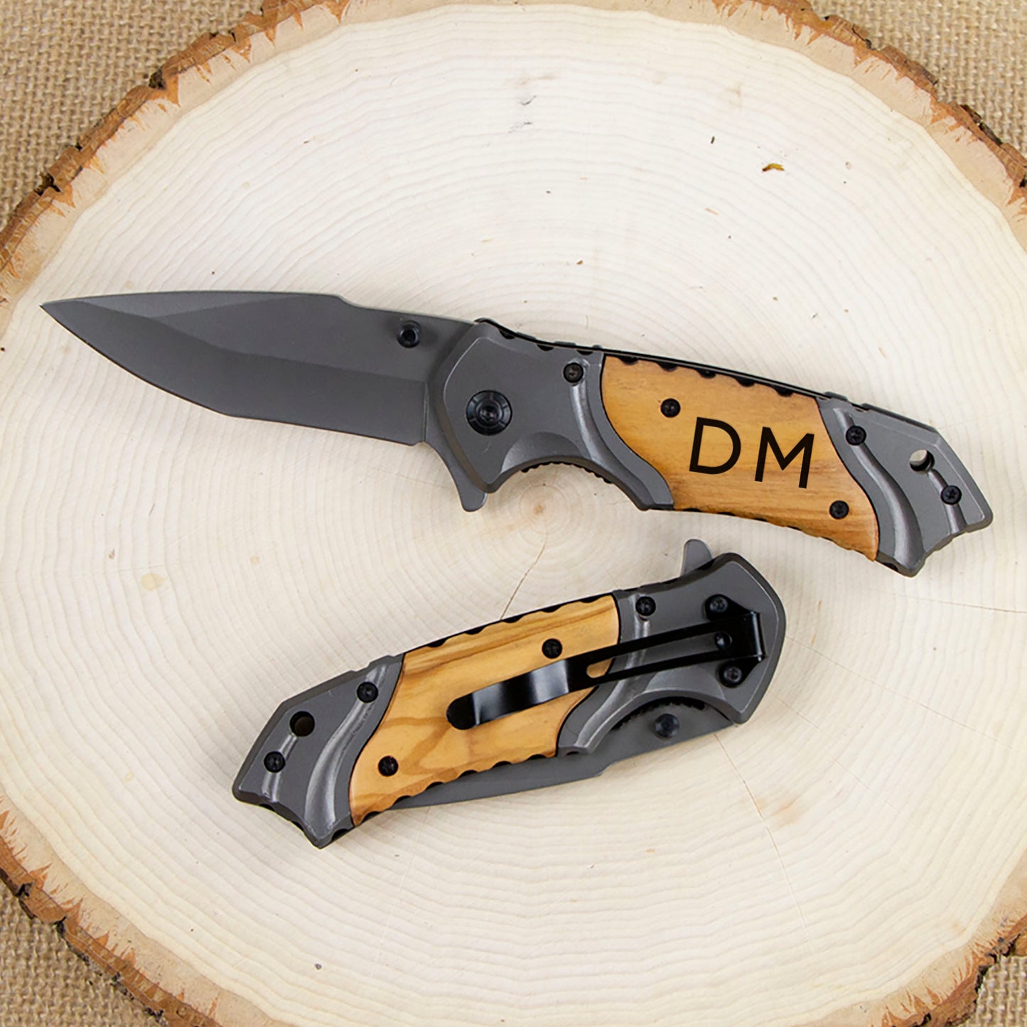 Engraved Personalized  Pocket Knife Gifts for Men