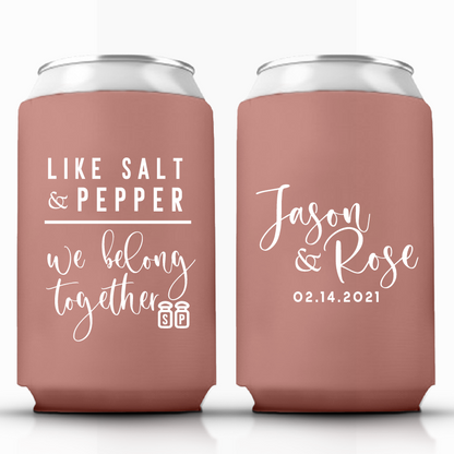 We Belong Together Wedding Can Coolers (303)