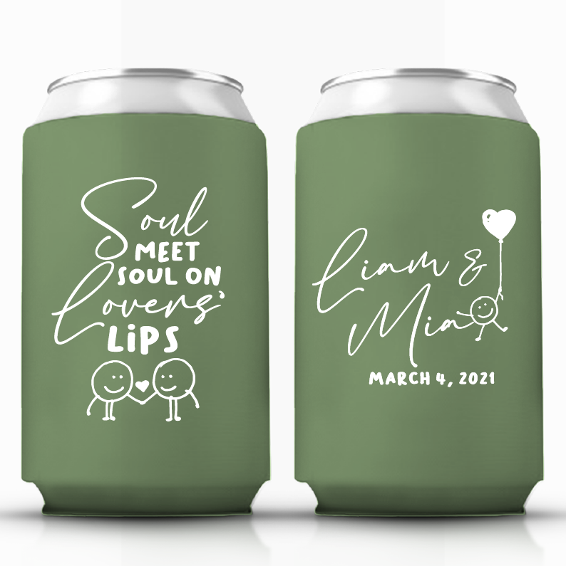 Soul Meet Soul On Lovers' Lips Can Coolers (317)