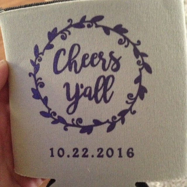 Cheers Y'all Wedding Can Coolers (18)