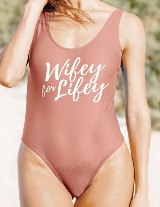 Wifey for Lifey Bride Swimsuit