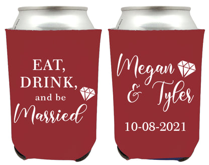 Be Married Wedding Can Coolers (95)
