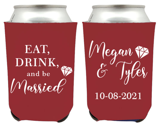 Be Married Wedding Can Coolers (95)