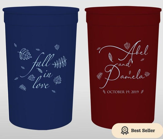 Fall In Love Wedding Stadium Cups (109)