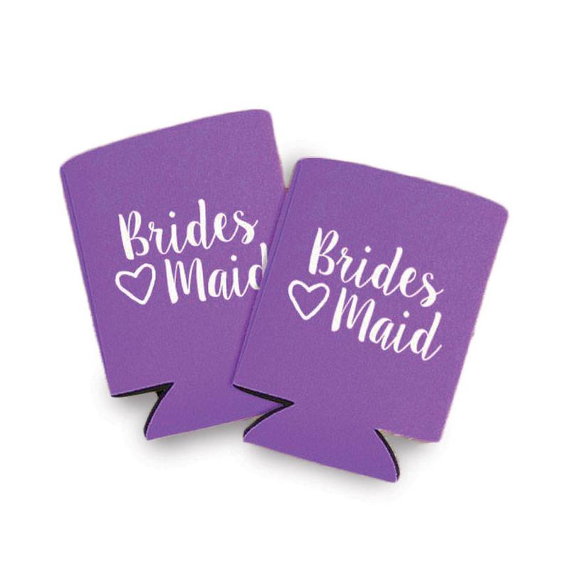 Bridesmaid Can Coolers Ready to Ship! Bridesmaid Can Coolers
