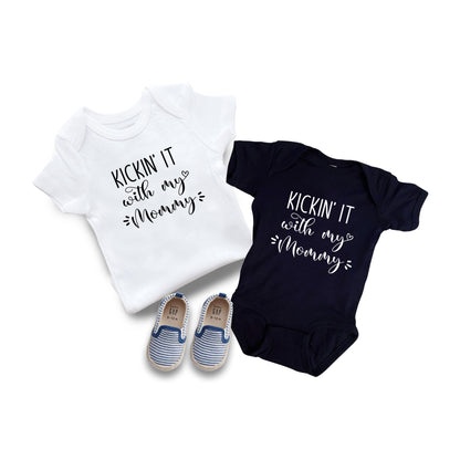 Kickin' It With My Mini/Mommy Tees