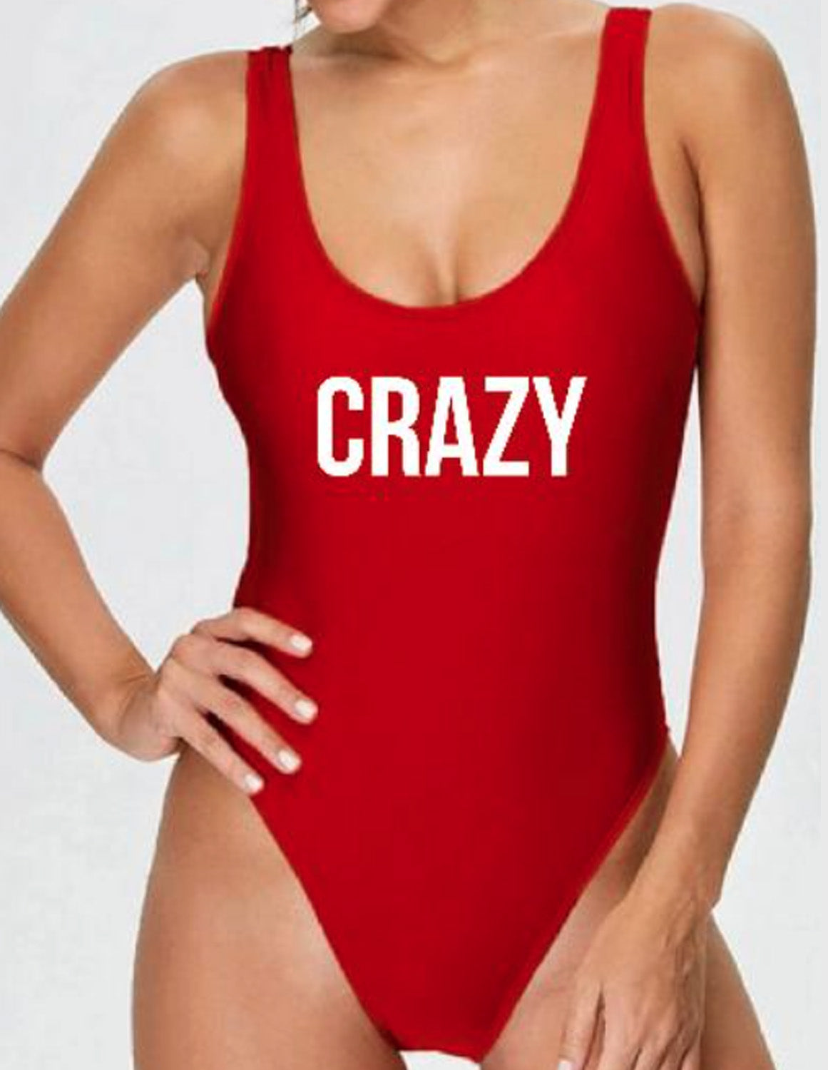 Crazy & Crazy In Love Bride Swimsuit