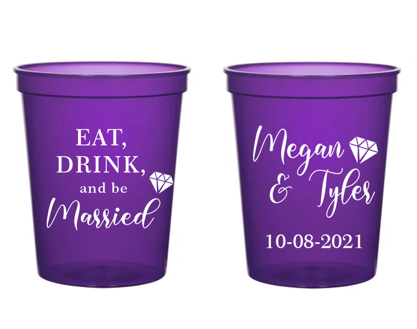 Be Married Wedding Stadium Cups (95)