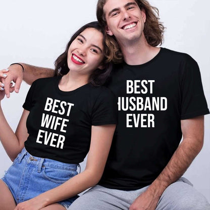 Best Wife Ever - Best Husband Ever Tees (236)