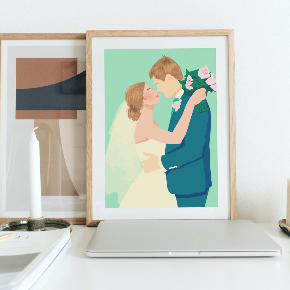 Faceless Wedding Poster