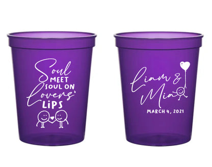 Soul Meet Soul On Lovers' Lips Stadium Cups (317)