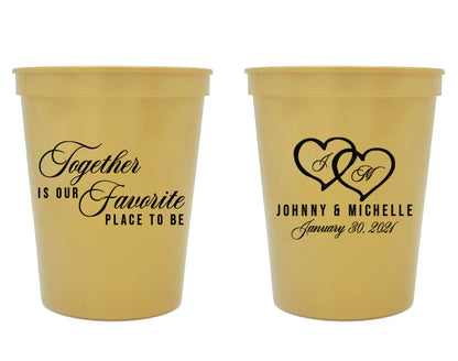 Together Is Our Favorite Place To Be Stadium Cups (307)