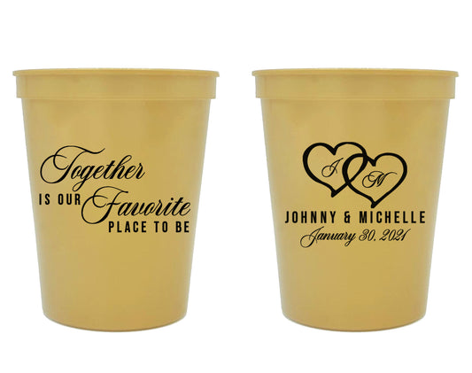 Together Is Our Favorite Place To Be Stadium Cups (307)