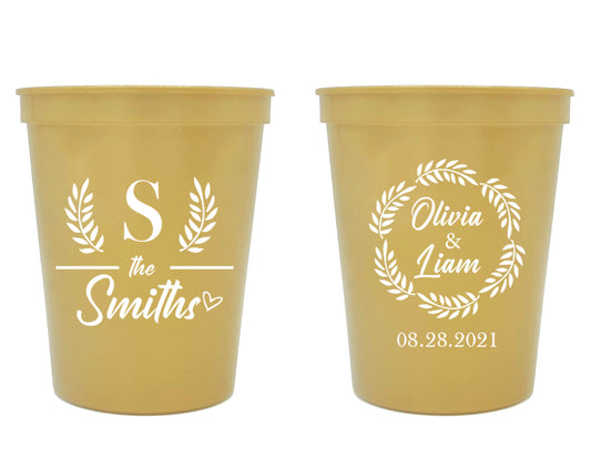 Personalized Stadium Cups Wedding Favors (331)