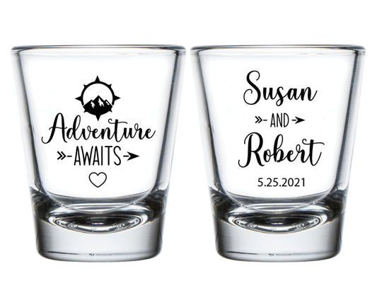 Adventure Awaits Wedding Shot Glasses (85)