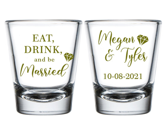 Be Married Wedding Shot Glasses (95)