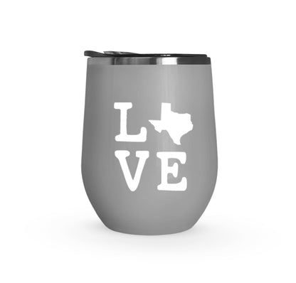 State Style Wedding Wine Tumblers