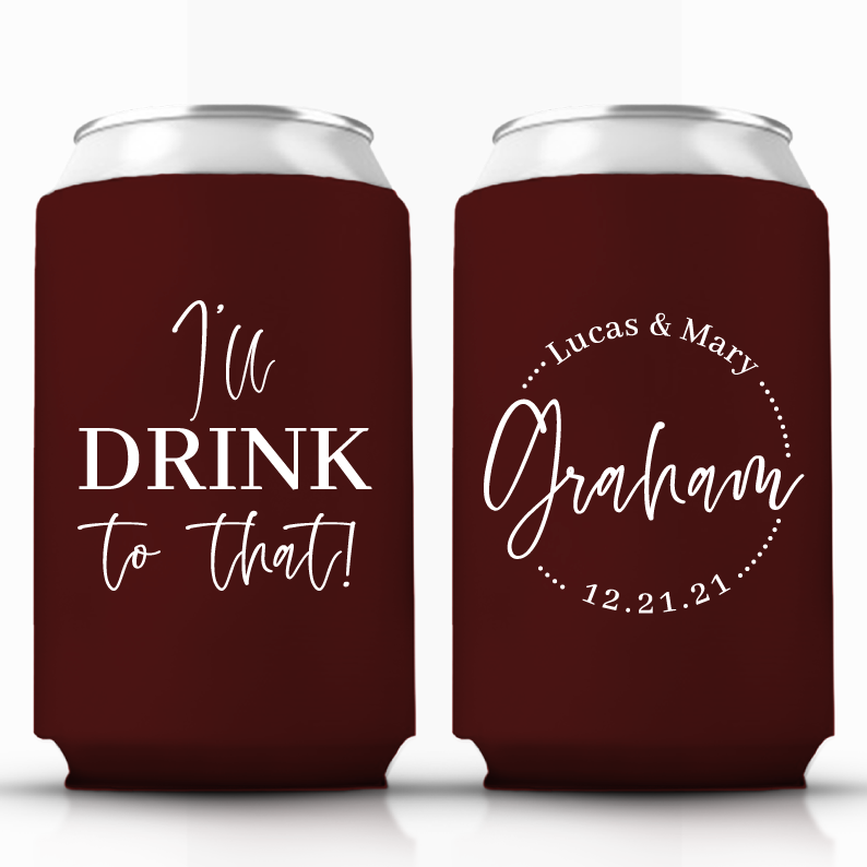 I'll Drink To That Wedding Can Coolers (69)