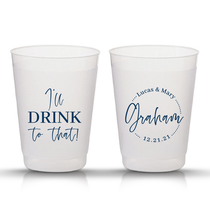 I'll Drink To That Custom Frosted Cup Favors (69)