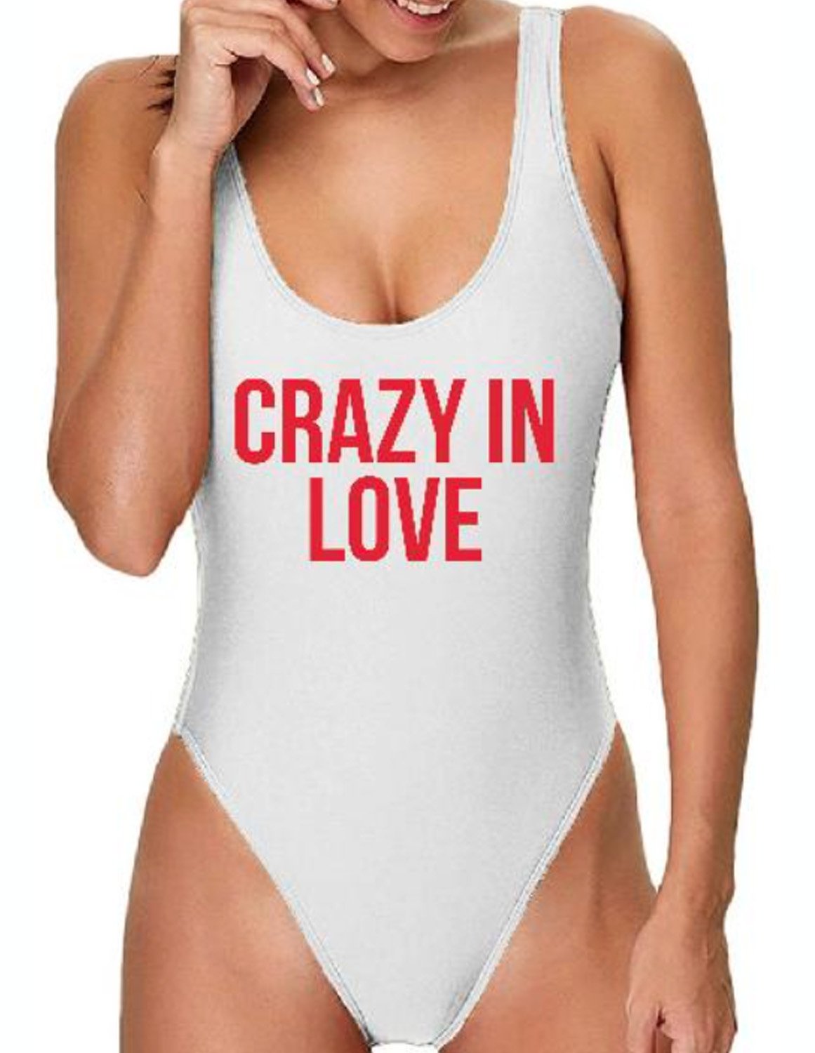 Crazy & Crazy In Love Bride Swimsuit