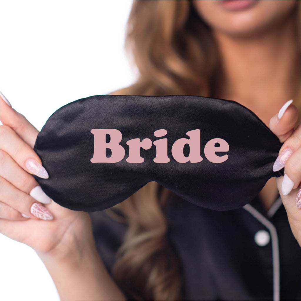 Bride, Bridesmaid, MOH Bachelorette Eye Mask