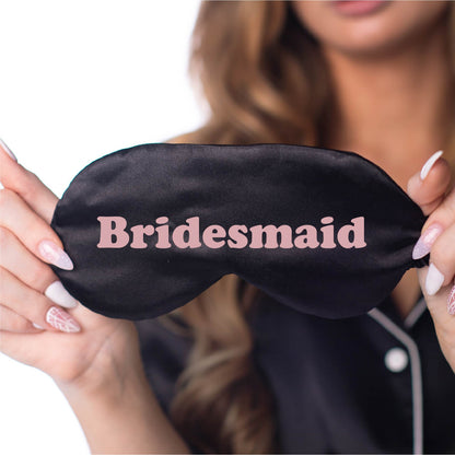 Bride, Bridesmaid, MOH Bachelorette Eye Mask