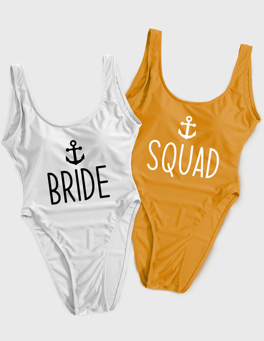 Anchor Bride and Anchor Squad Bride Swimsuit