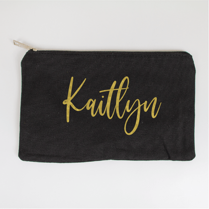 Custom Kaitlyn Bridal Makeup Bag
