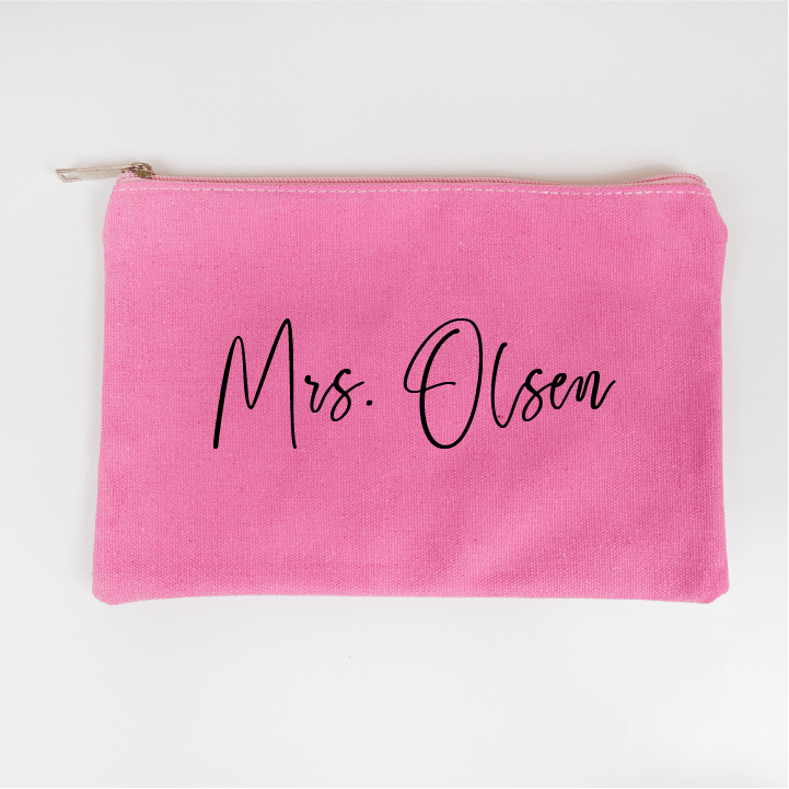 Mrs. Olsen Bridal Makeup Bag
