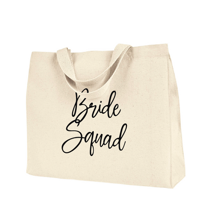 Bride Squad Tote Bag