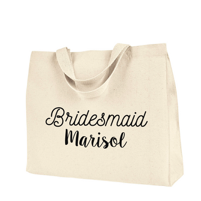 Bridesmaid - Personalized Tote Bag
