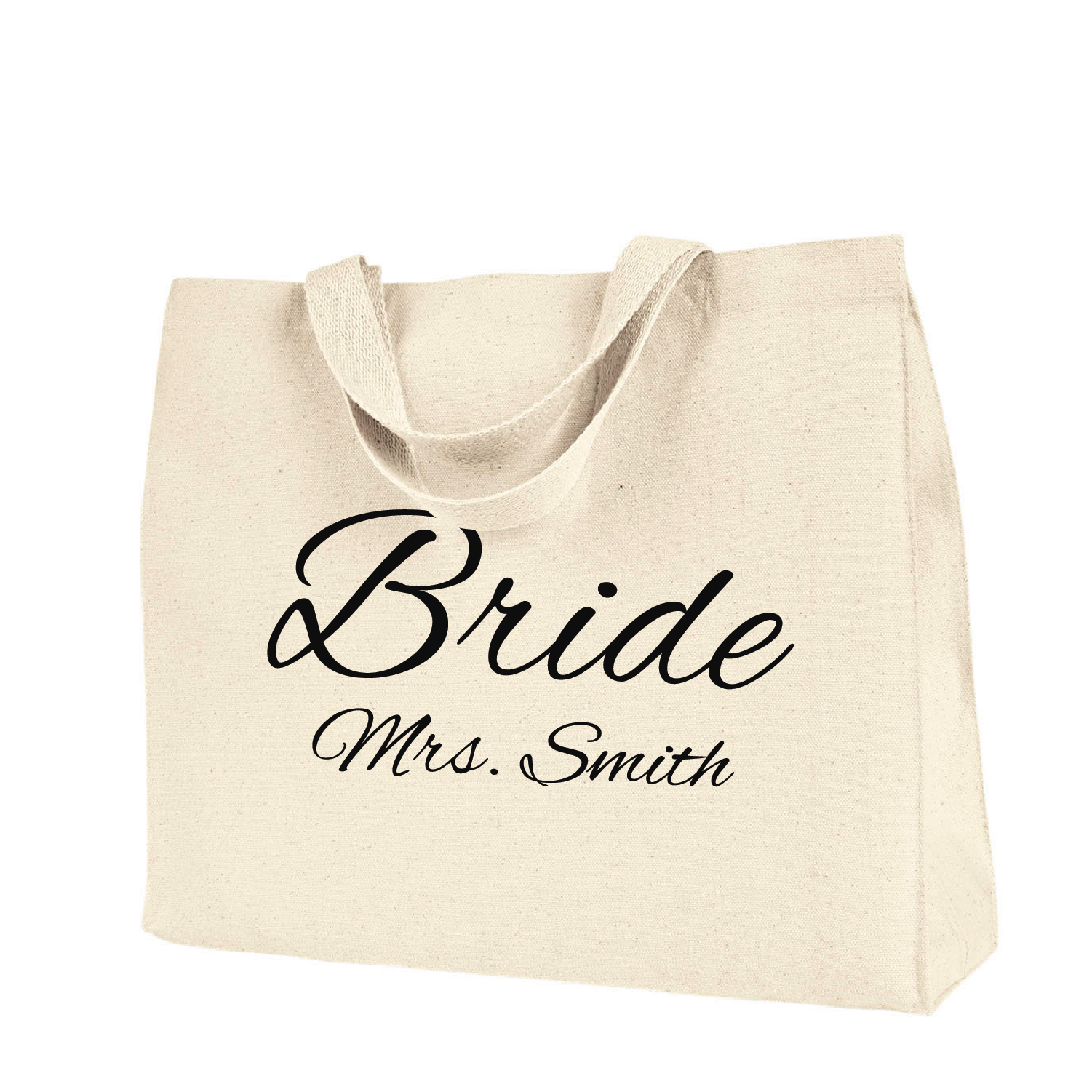 Bride - Mrs. Smith Tote wedding bag