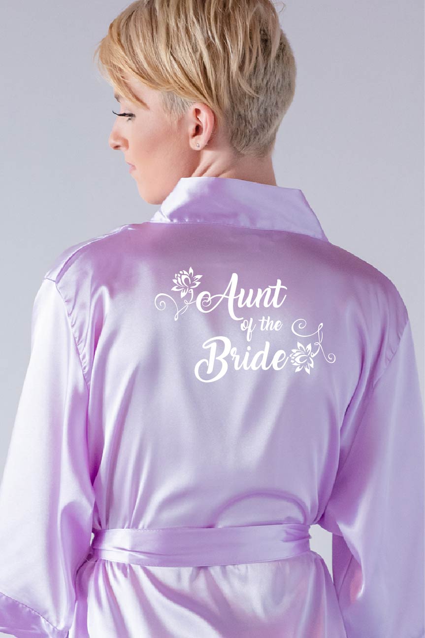 Flower Style - Aunt of the Bride Robe