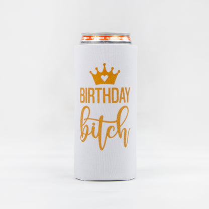 Birthday Girl Slim Koozies