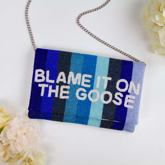 Blame It On The Goose Clutch Bag